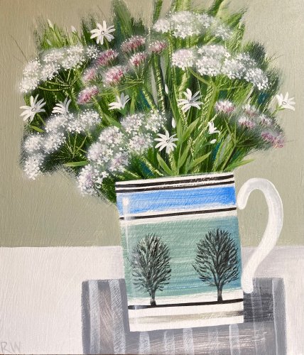 White Hedgerow Flowers