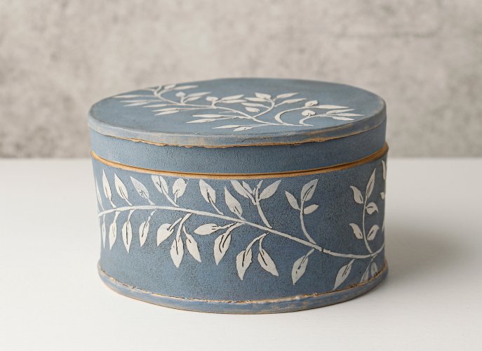China Blue Treasure Box