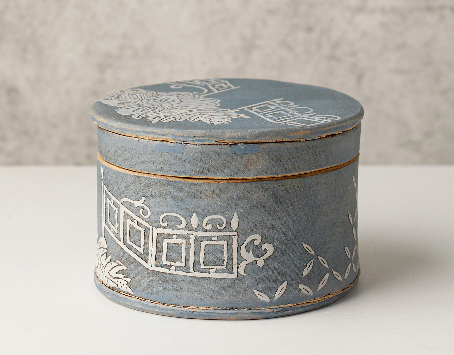 China Blue Treasure Box by Sarah Dunstan