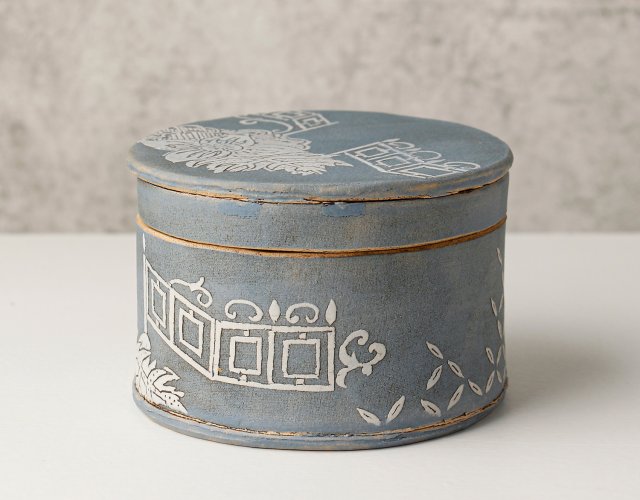 China Blue Treasure Box