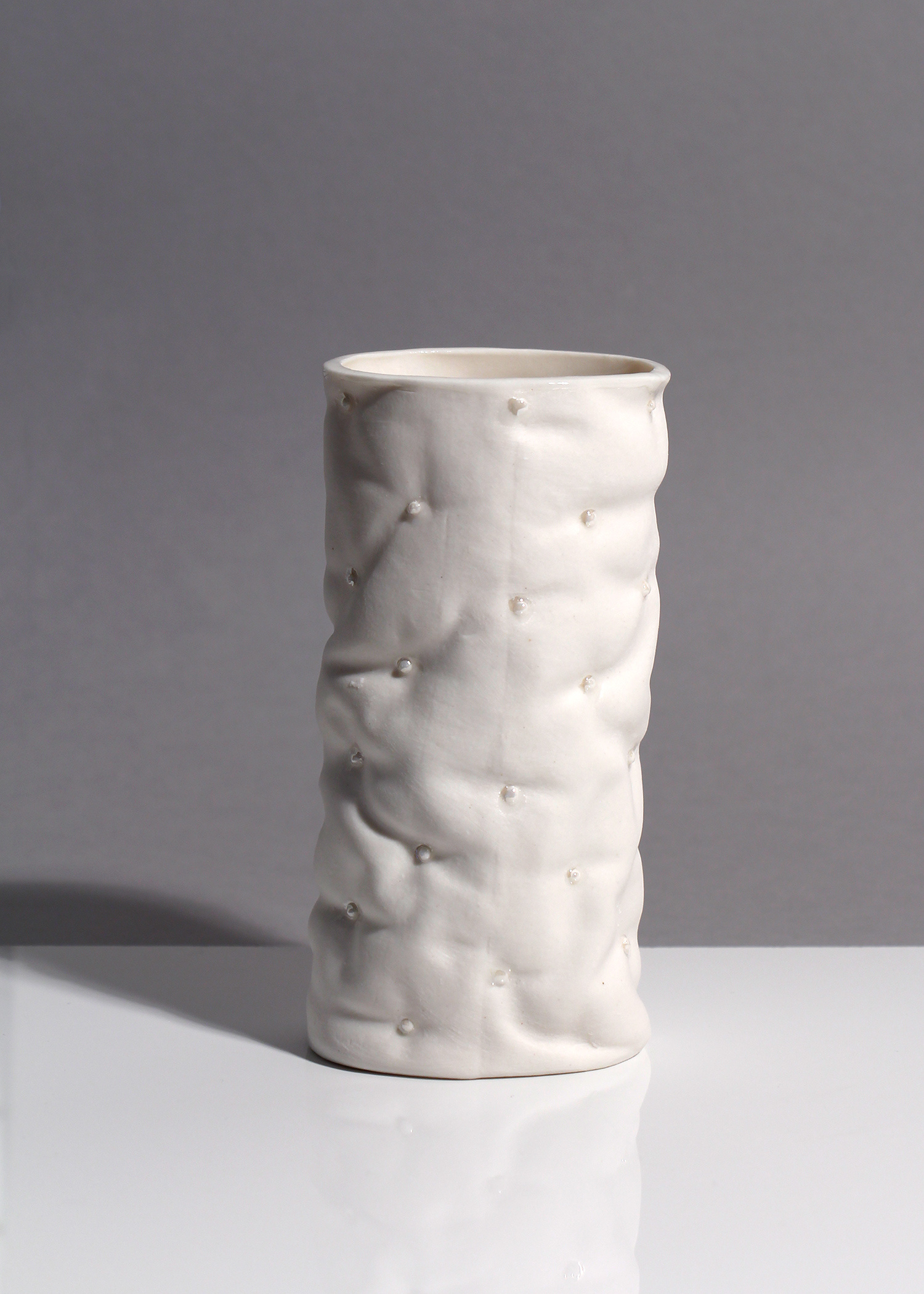 Tight Padding Oval Vase by Sarah Grove