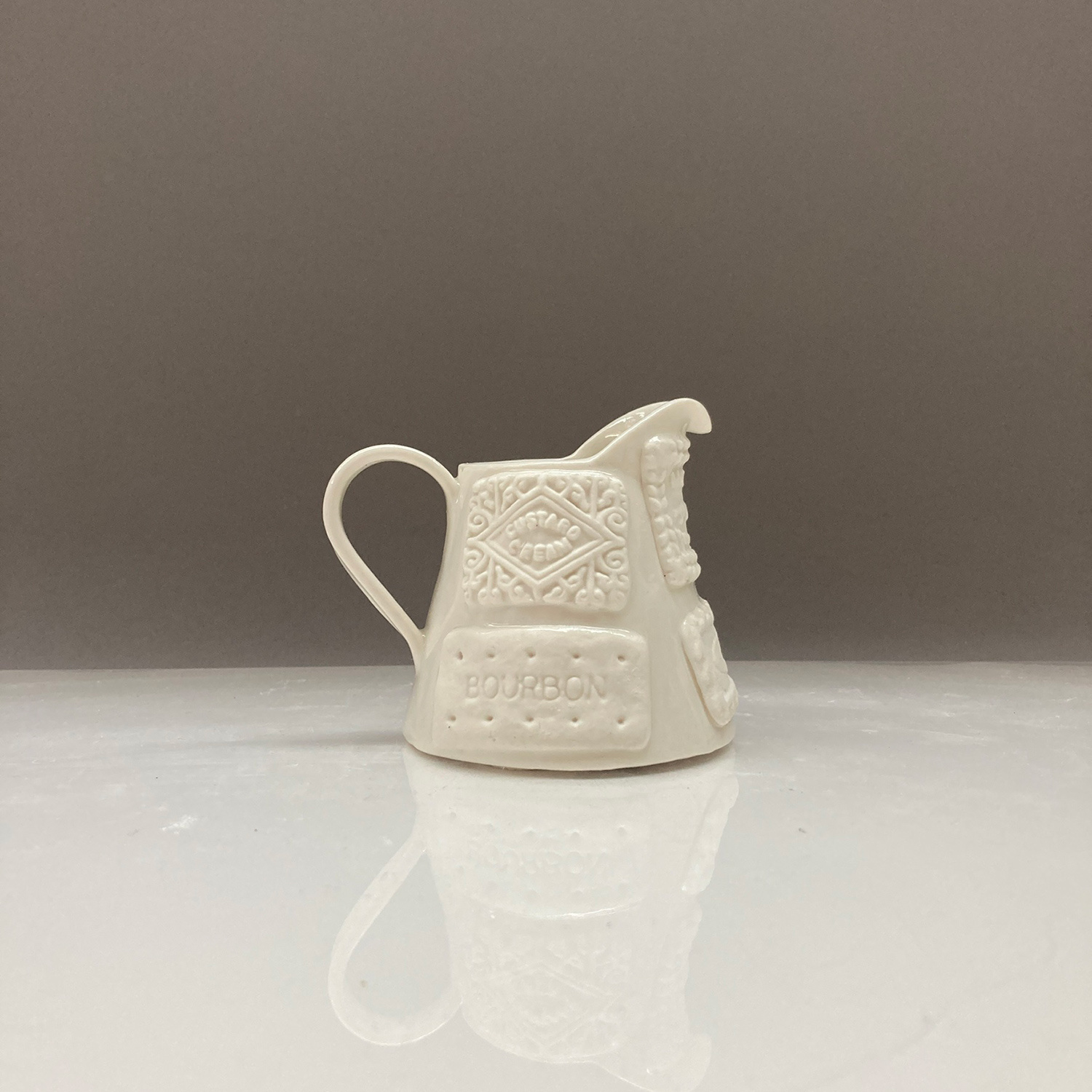 Jug, Biscuit by Sarah Grove