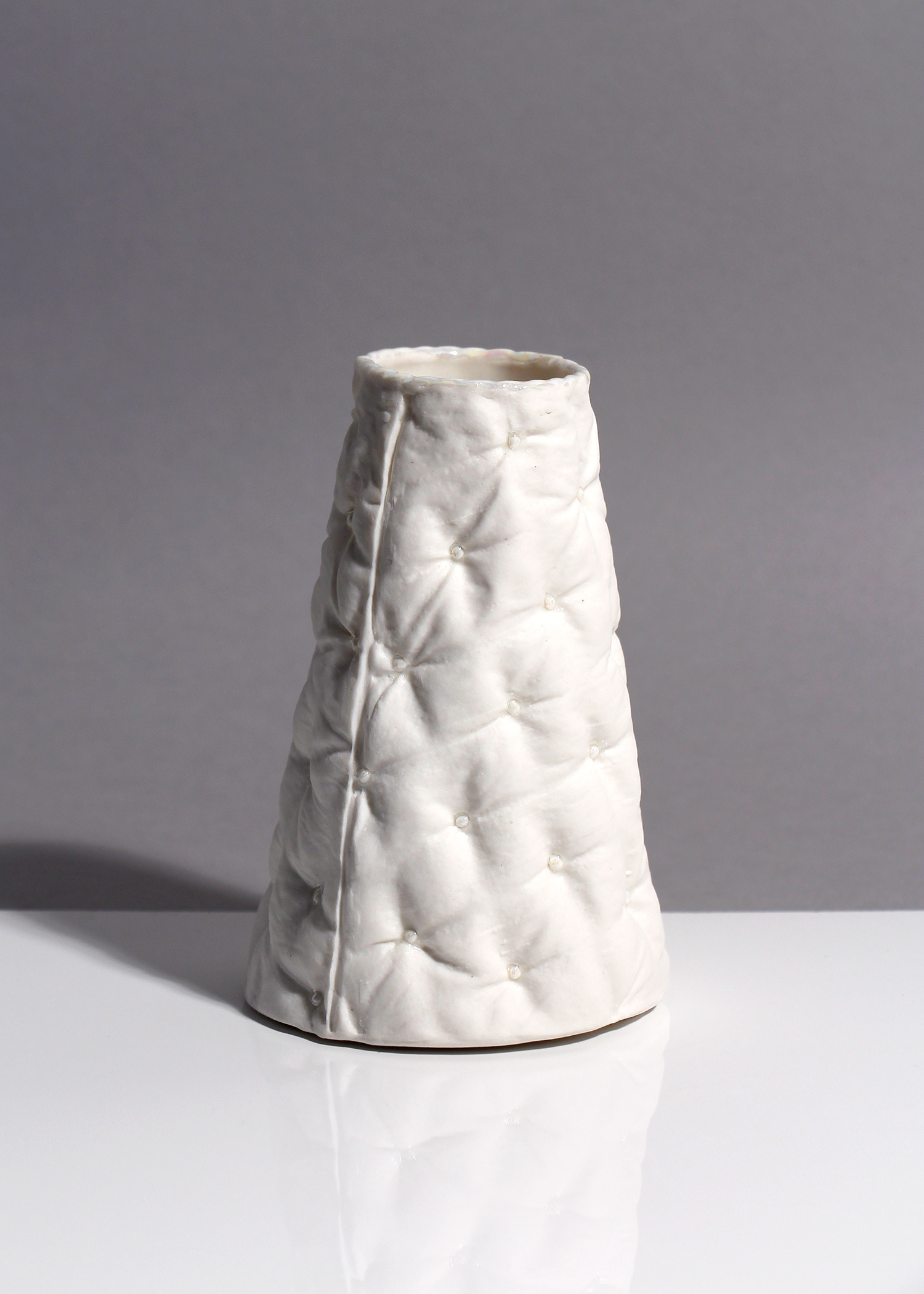 Tightest Padding Conical Vase by Sarah Grove