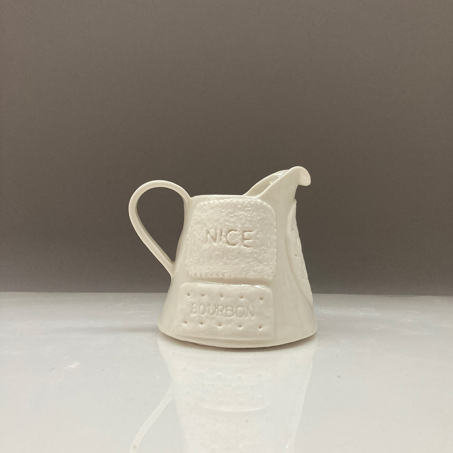 Jug, Biscuit by Sarah Grove