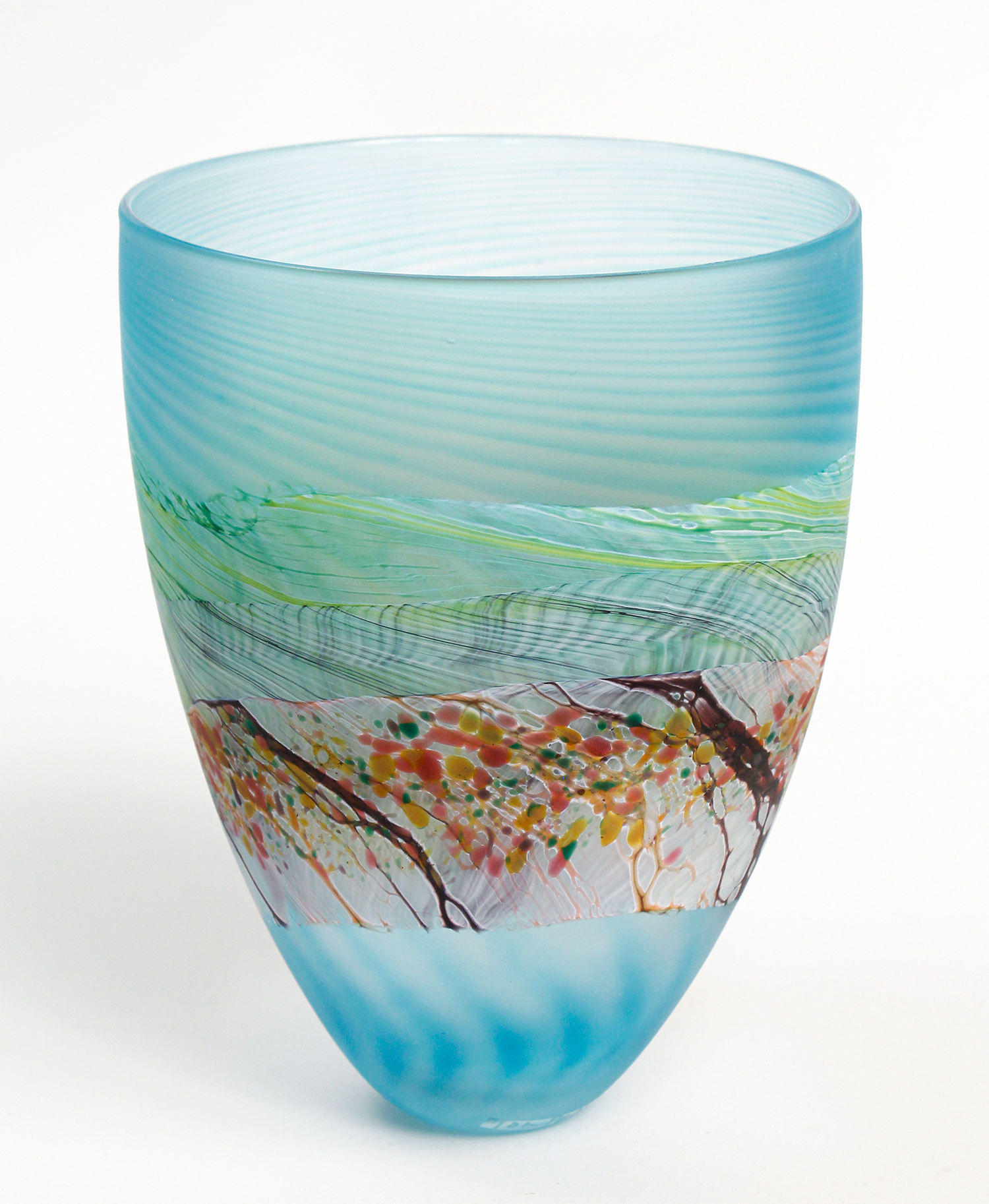 Sea Shore Flint Bowl, small by Thomas Petit