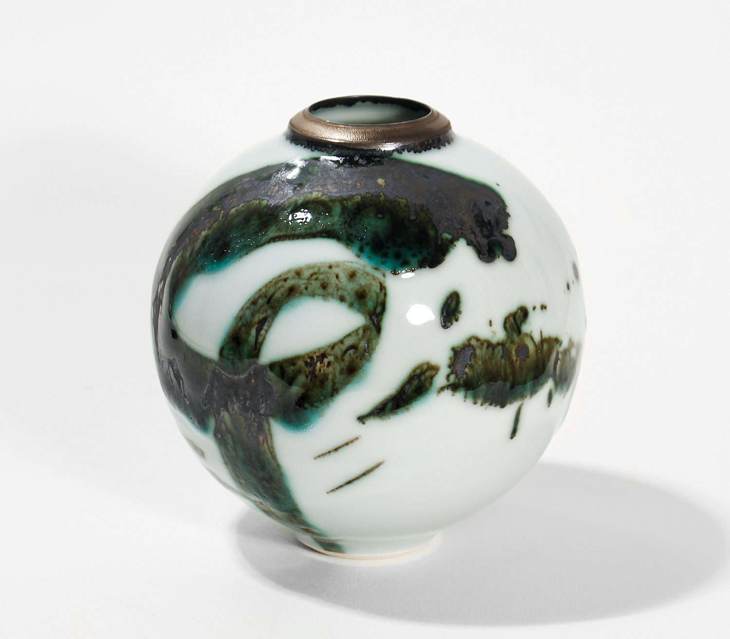 Mini Moon Jar- Splash by Tricia Thom