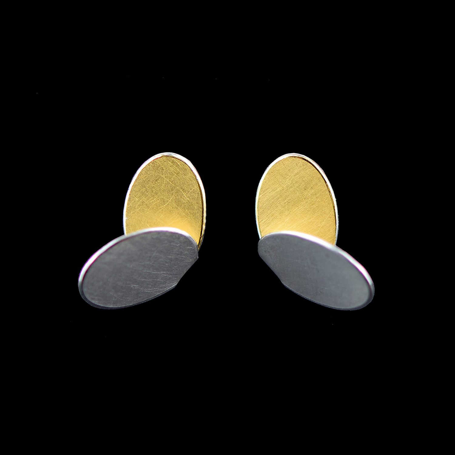 Oval Wing Earrings by Misun Won