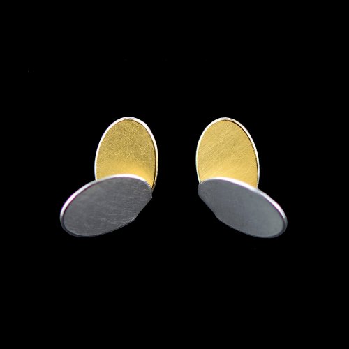 Oval Wing Earrings