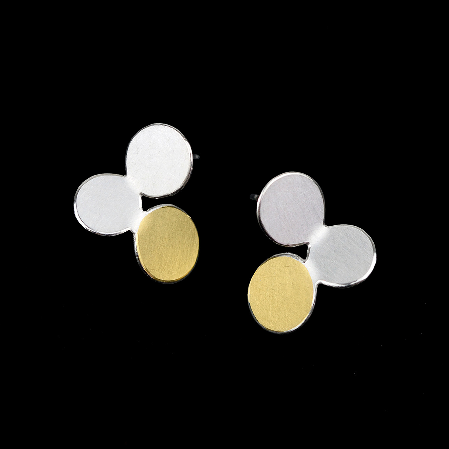 3 Circles Earrings by Misun Won