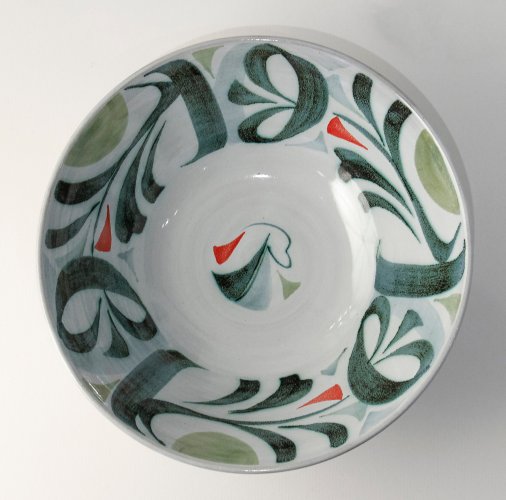 Bowl with Floral Brushwork