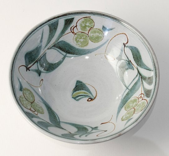 Bowl with Three Floral Spays