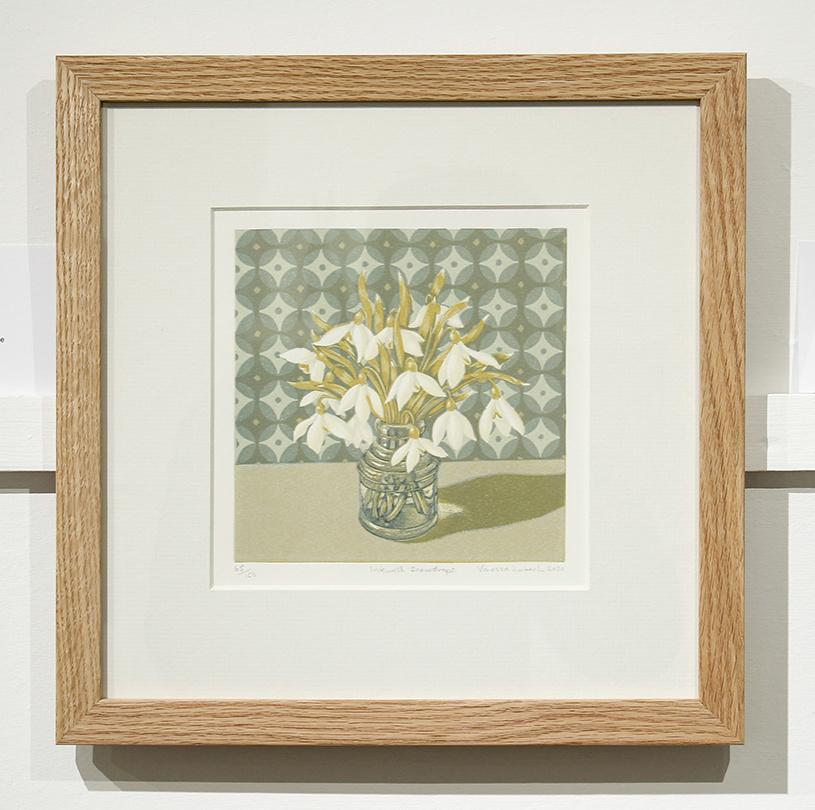 Inkwell Snowdrops by Vanessa Lubach