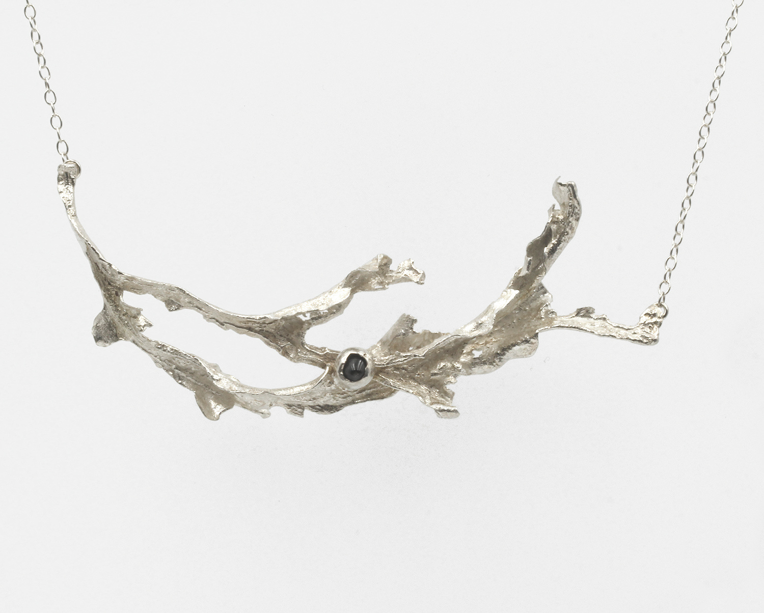 Statement Seaweed Necklace by Val Muddyman
