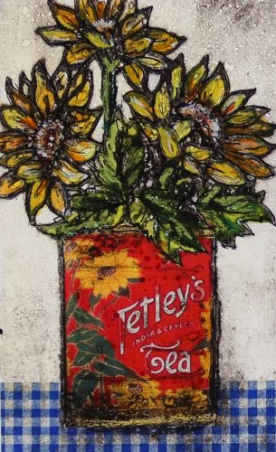 Tin of Sunflowers