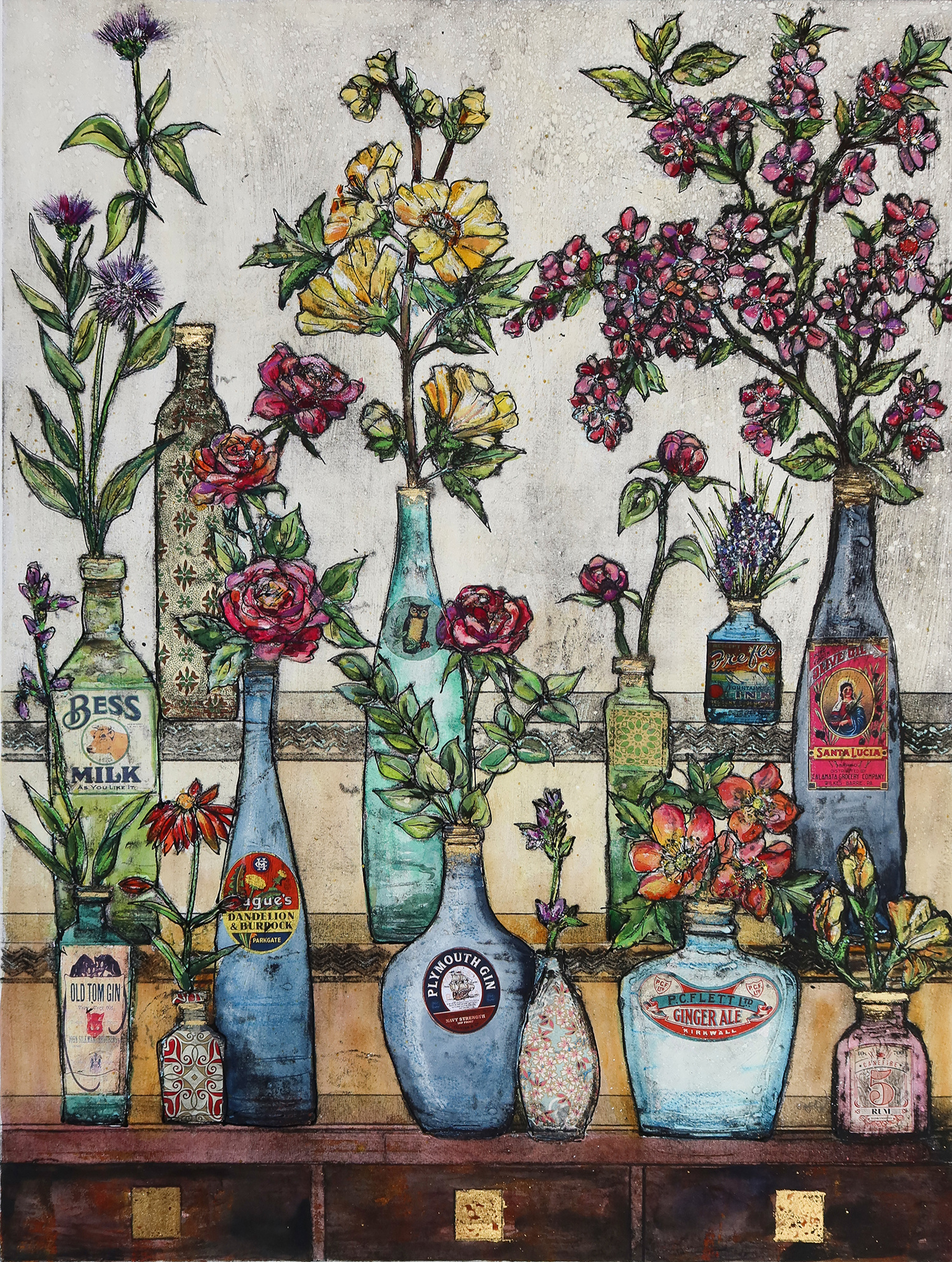 Buds and Blooms by Vicky Oldfield