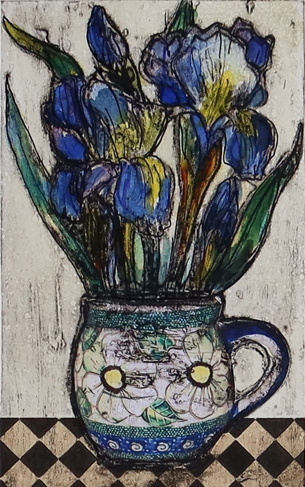 Iris Cup by Vicky Oldfield
