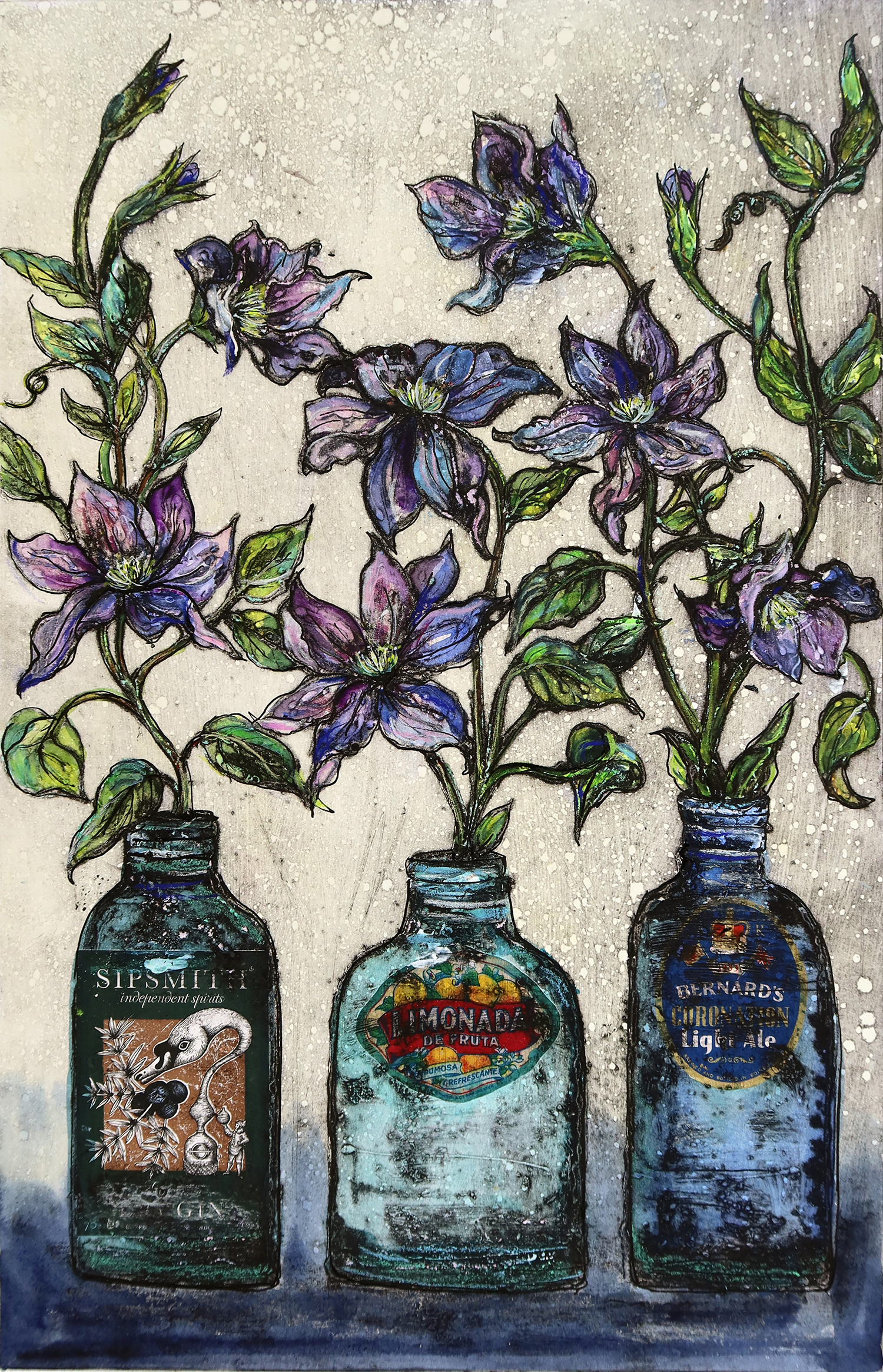 Clematis by Vicky Oldfield