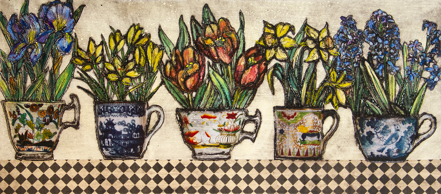 Spring Bulbs by Vicky Oldfield
