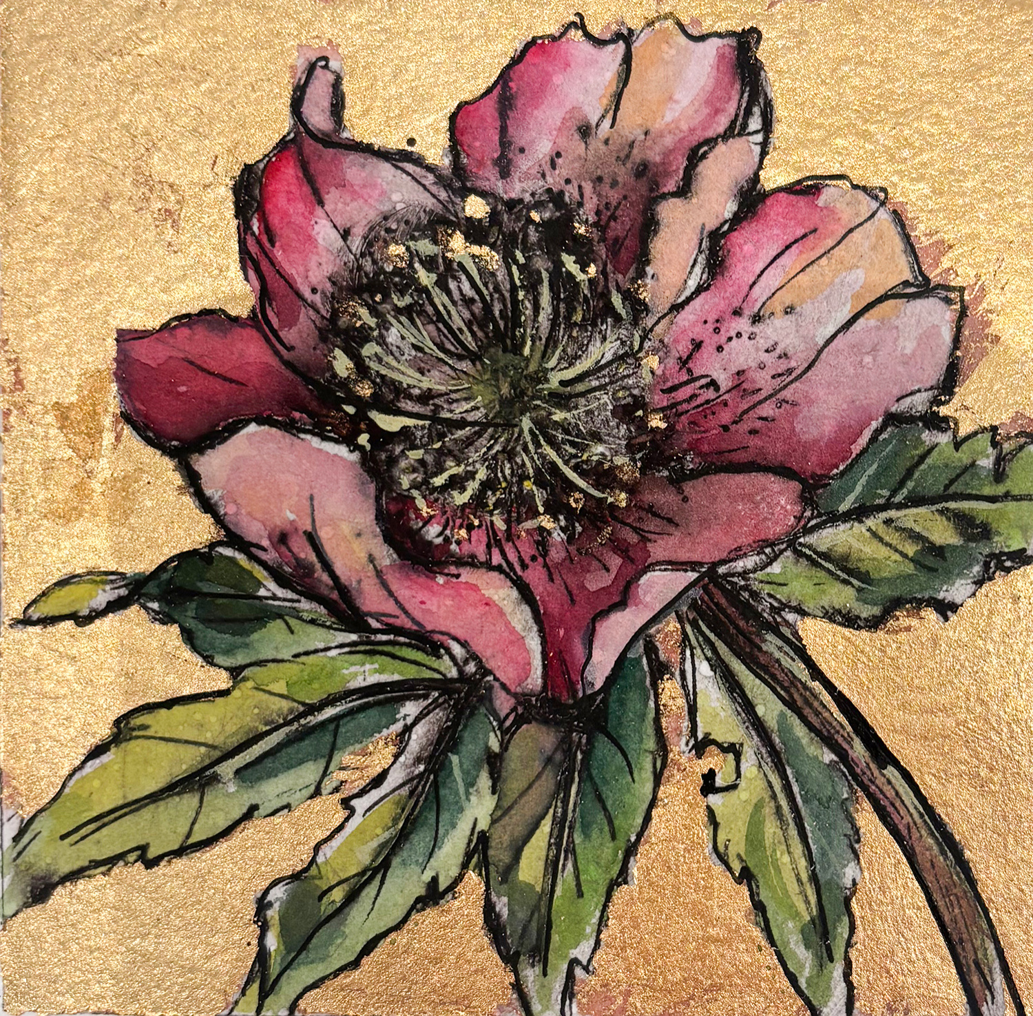 Snow Rose by Vicky Oldfield