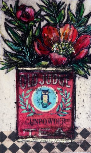 Tin of Peonies
