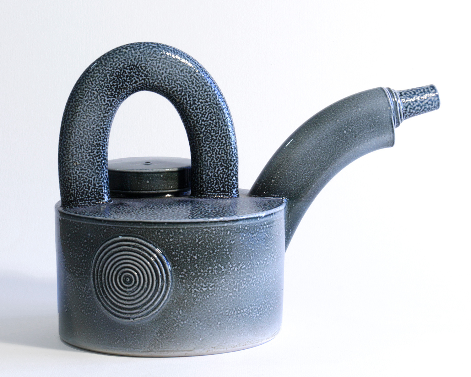 Oval Spout Teapot by Walter Keeler