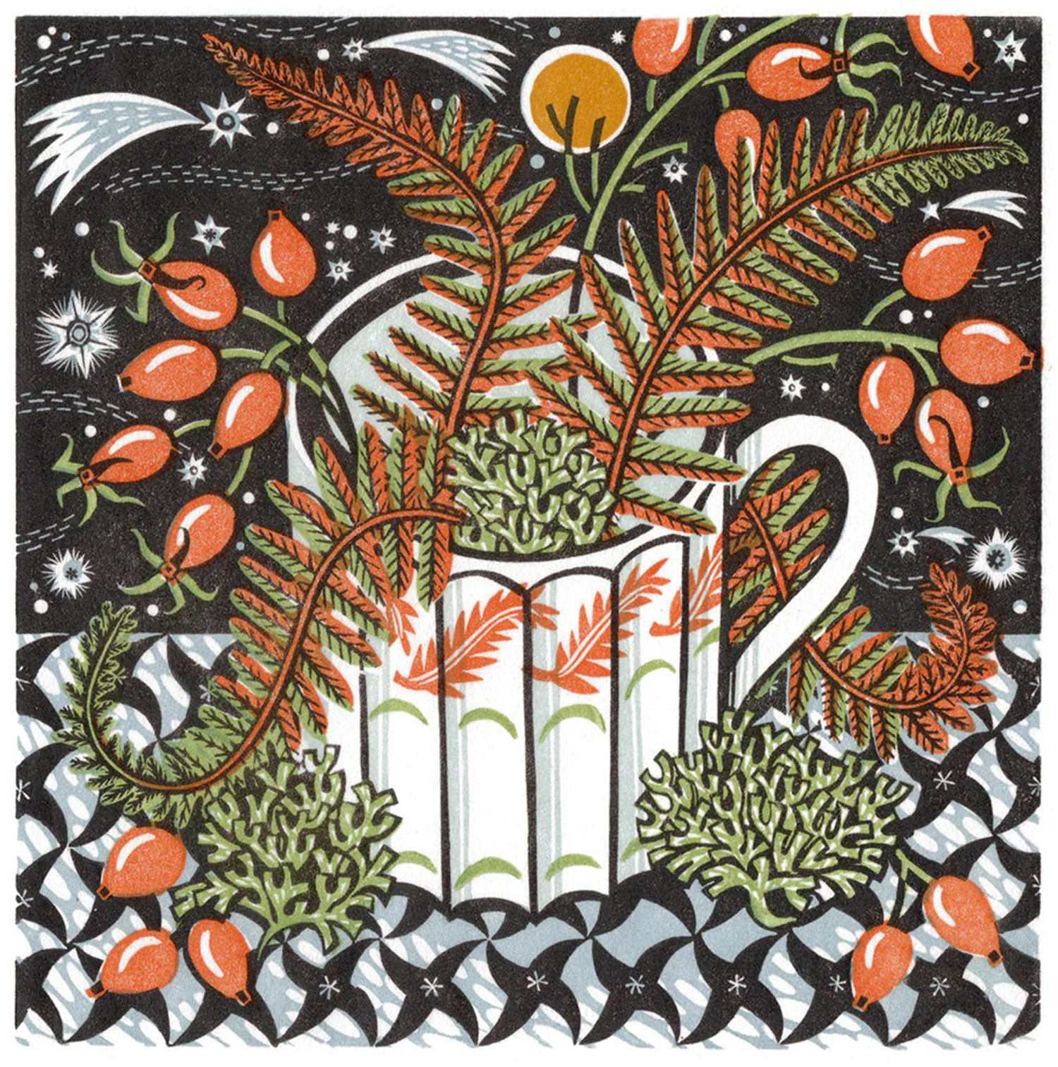 Fern Cup by Angie Lewin
