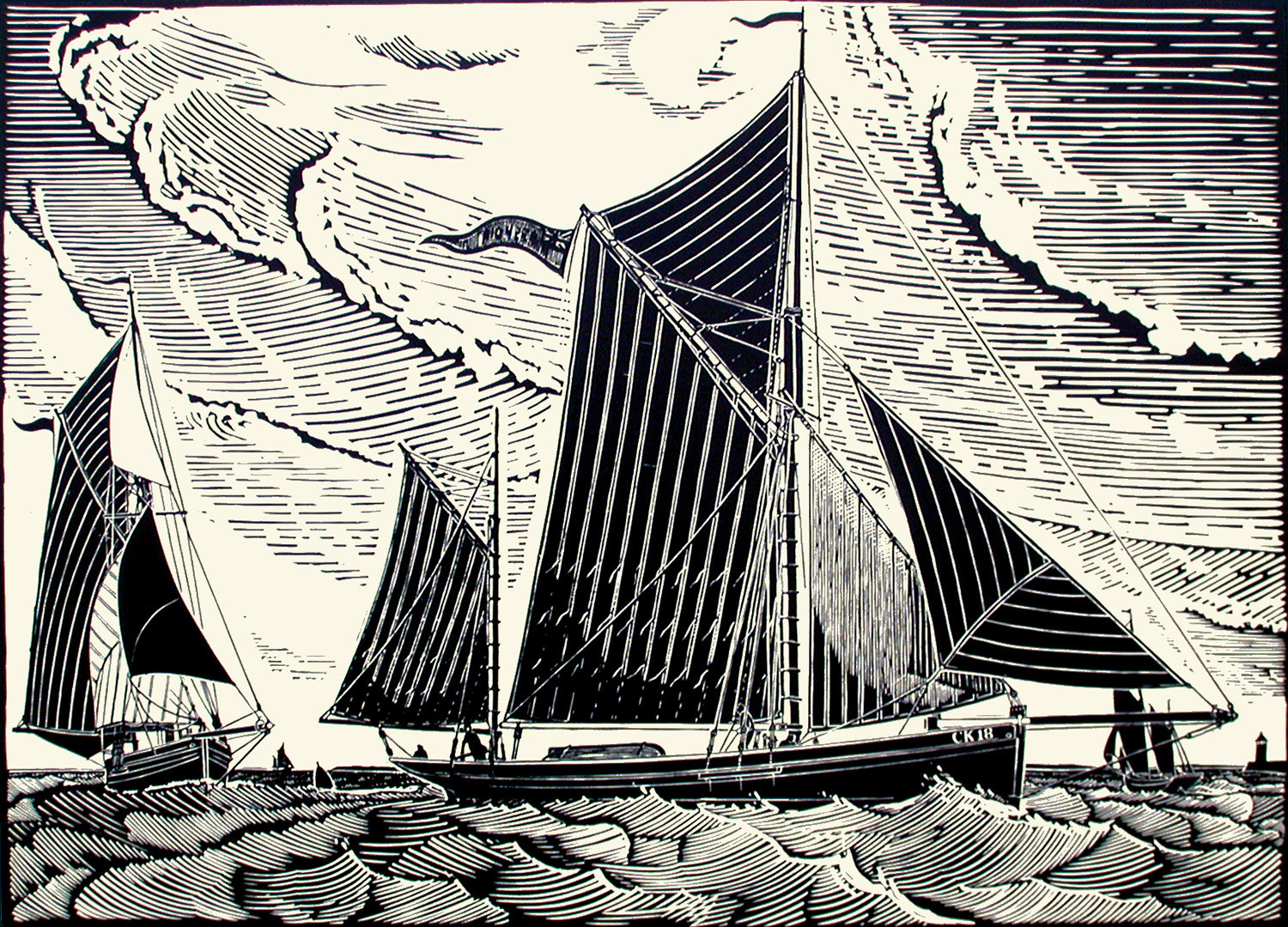 Pioneer at Sea by James Dodds