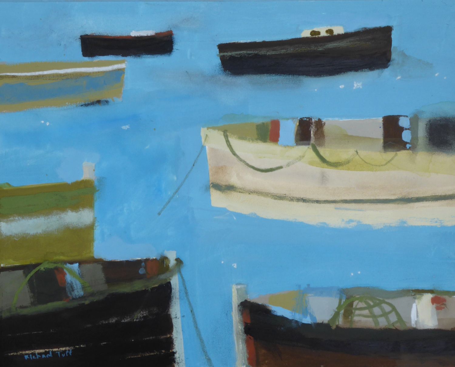 7 Boats by Richard Tuff