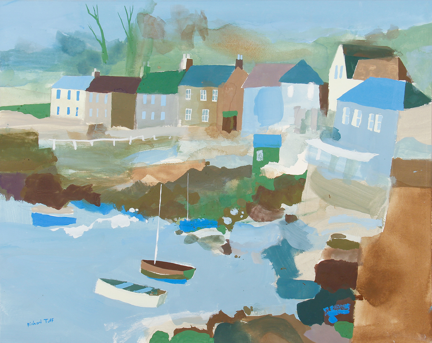 Portscatho Harbour by Richard Tuff